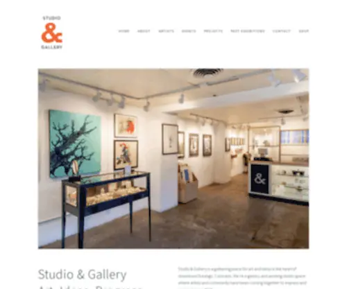 Anddurango.com(Studio & Gallery) Screenshot