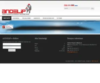 Andelip.com(Andelip Mimarlık Mühendislik İnşaat Taah) Screenshot