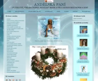 Andelskapani.cz(Andělská paní) Screenshot