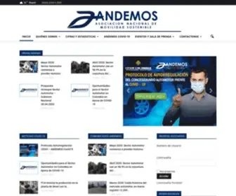 Andemos.org(Asociación Nacional de Movilidad Sostenible) Screenshot