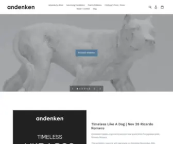 Andenkengallery.com(Andenken gallery) Screenshot