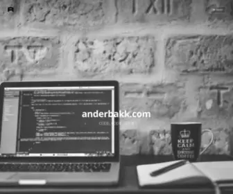 Anderbakk.com(CODE, CODE, CODE) Screenshot