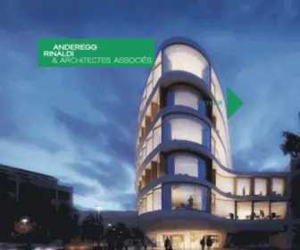 Anderegg-Rinaldi.ch(Architectes) Screenshot