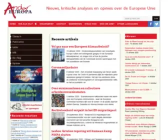 Andereuropa.org(Ander europa) Screenshot