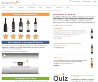 Anderewijn.nl(De beste wijnen kopen) Screenshot