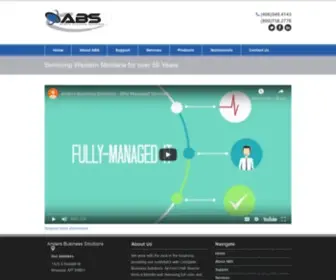 Andersbusiness.com(Anders Business Solutions Missoula Copiers) Screenshot