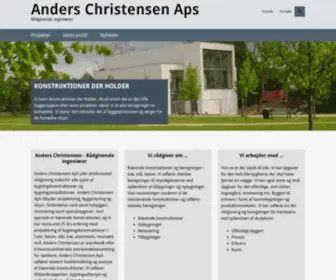 Anderschristensen.dk(Anders Christensen Aps) Screenshot