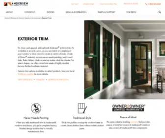 Andersenexteriortrim.com(Exterior Trim) Screenshot