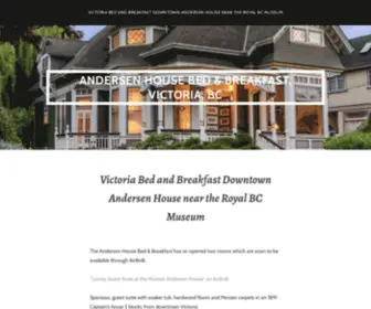 Andersenhouse.com(Ideal, peaceful location two blocks from the excitement) Screenshot