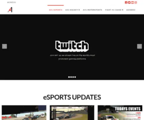 Anderson41.com(A41 eSports & Gaming) Screenshot