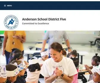 Anderson5.net(Anderson school district 5) Screenshot