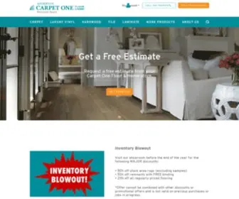 Andersoncarpetone.com(Shop Carpet & Flooring at Anderson Carpet One Floor & Home) Screenshot