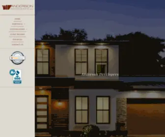 Andersondevelopersllc.com(Central Florida Custom Home Builder) Screenshot