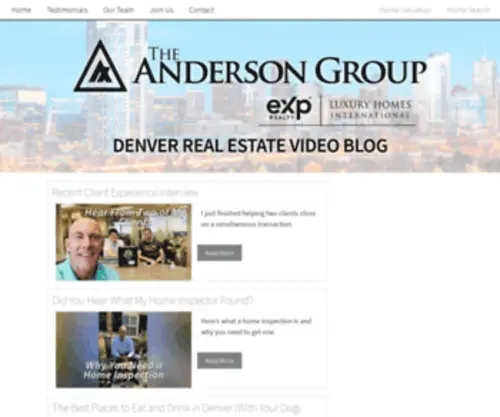 Andersongroupcolorado.com(Anderson Group Denver CO) Screenshot