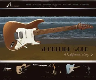 Andersonguitars.com(Anderson Guitarworks) Screenshot