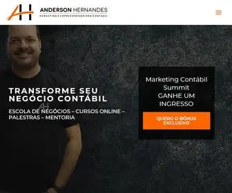 Andersonhernandes.com.br(Anderson Hernandes Marketing na Contabilidade) Screenshot