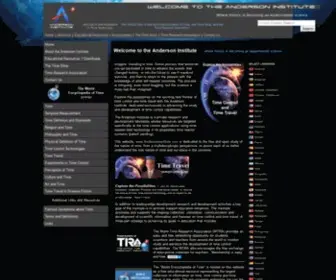 Andersoninstitute.com(Innovation and Excellence in Time Technology. Where history) Screenshot