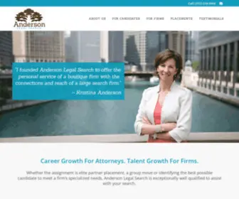 Andersonlegalsearch.com(Anderson Legal Search) Screenshot