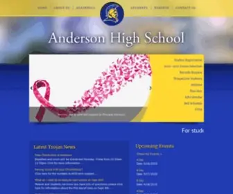 Andersononline.org(Anderson High School) Screenshot