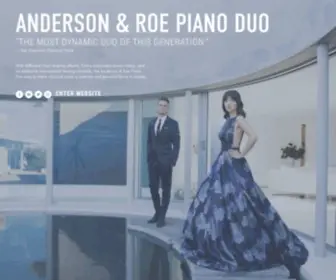 Andersonroe.com(Anderson & Roe Piano Duo) Screenshot