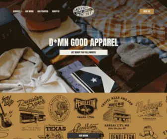 Andersonsupply.com(Anderson Bros Design and Supply) Screenshot