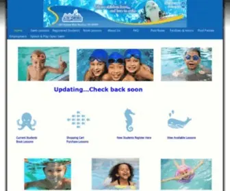 Andersonswim.com(Where children learn and love to swim) Screenshot