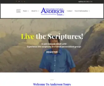 Andersontours.com(Andersontours) Screenshot