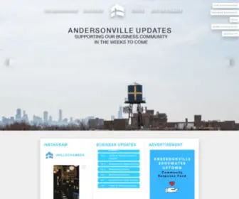 Andersonville.org(Home Page) Screenshot
