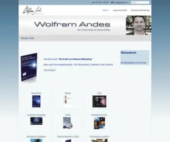 Andes-Verlag.de(Willkommen) Screenshot