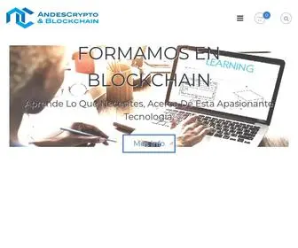 Andescrypto.com(Consultora Blockchain y Criptomonedas en Latinoamérica) Screenshot