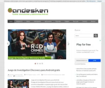 Andesken.com(Tablets, Smartphones y aplicaciones Android) Screenshot