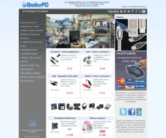 Andespc.com(Computación) Screenshot