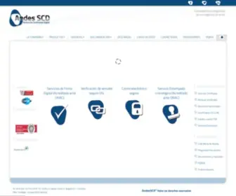AndessCD.com.co(Andes SCD) Screenshot