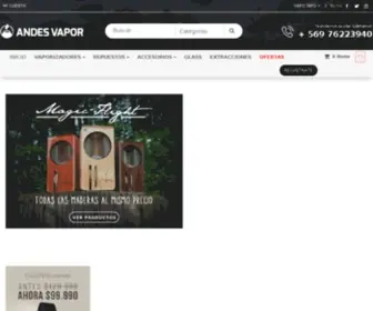 Andesvapor.com(Tienda) Screenshot