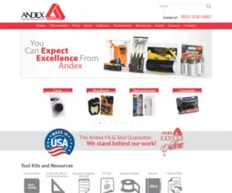 Andex.net(Andex Thermoforming & Printing) Screenshot