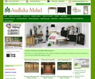 Andhikamebel.com(Andhikamebel) Screenshot