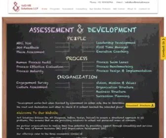 Andhrsolutions.in(Assessment and Development) Screenshot