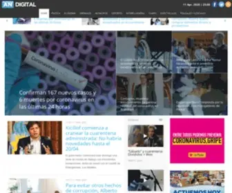 Andigital.com.ar(Agencia de Noticias Digital) Screenshot