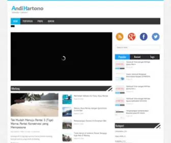 Andihartono.net(Andi Hartono) Screenshot
