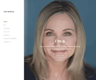 Andimatheny.com(Andi Matheny) Screenshot