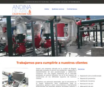 Andinadeaireycalefaccionsas.com(Andinadeaireycalefaccionsas) Screenshot