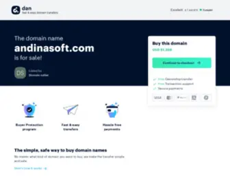 Andinasoft.com(Buy and Sell Domain Names) Screenshot