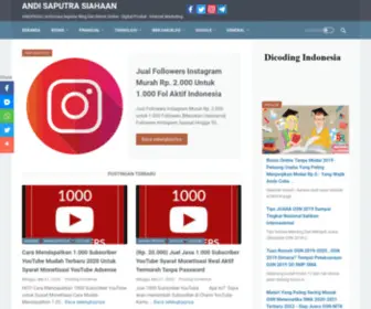 Andipedia.com(Andi Saputra Siahaan) Screenshot