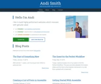 Andismith.com(Andismith) Screenshot