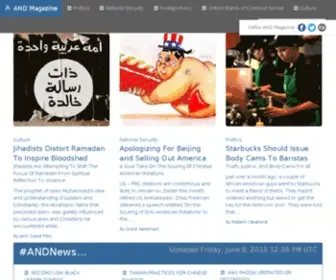 Andmagazine.com(Politics) Screenshot