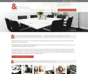 Andmeetings.com(Meeting Rooms London) Screenshot