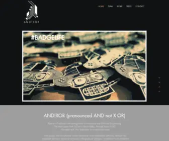 Andnxor.com(HOME) Screenshot