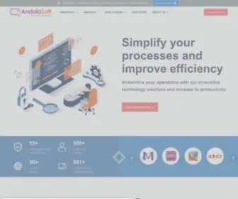 Andolasoft.com(WordPress Development Services) Screenshot