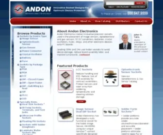 Andonelect.com(Andon Electronics Corporation) Screenshot