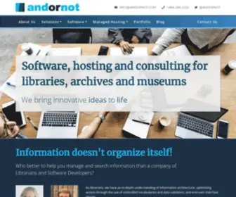 Andornot.com(Home &bullet) Screenshot